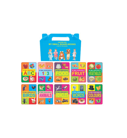 My Small Board Books - Gift Pack (10 Titles) (English)
