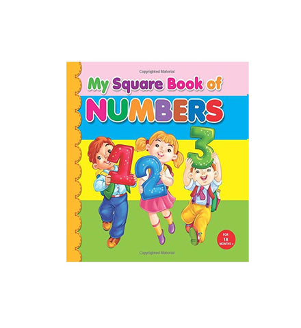 My Square Board Book - Numbers (English)