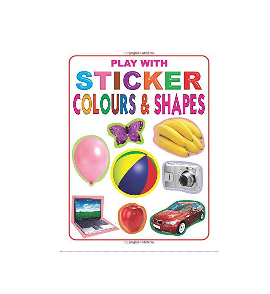 Play With Sticker - Colour And Shapes (English)