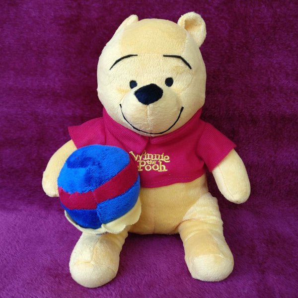 Winnie The Pooh With Honey Pot 25 cm - Chirukaanuka