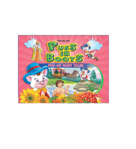 Pop-Up Fairy Tales - Puss In Boots (English)