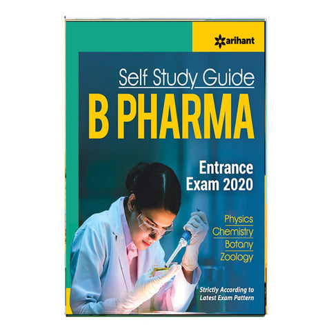 Self Study Guide B. Pharma Entrance Exam 2020 (English) - 2019