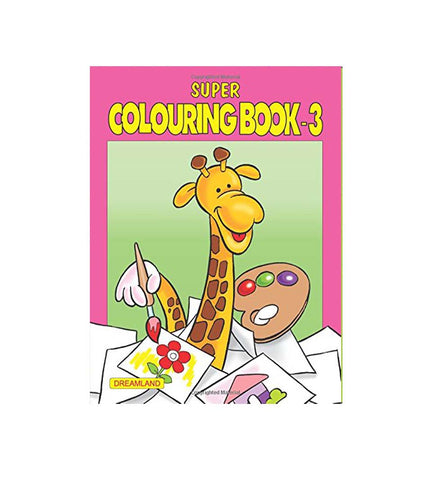Super Colouring Book Part - 3 (English)
