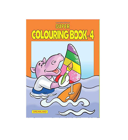 Super Colouring Book Part - 4 (English)