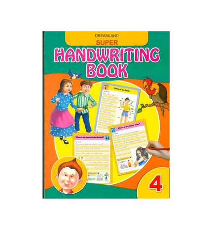 Super Hand Writing Book Part - 4 (English)