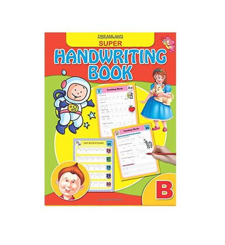 Super Hand Writing Book Part - B (English)