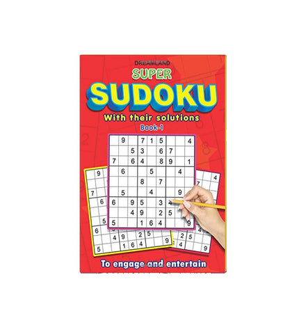 Super Sudoku With Solutions Book 1 (English)