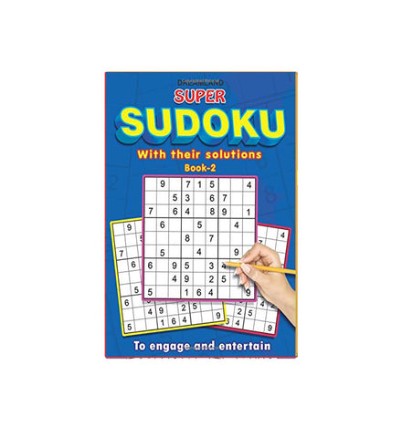 Super Sudoku With Solutions Book 2 (English)