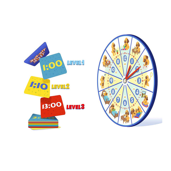 Tik Tok Tick Board Game | Read a Clock Games (Ages 5-12 yr)