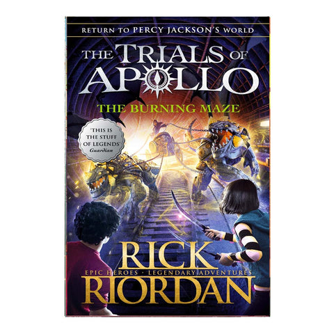 The Burning Maze (The Trials Of Apollo Book 3) (English)