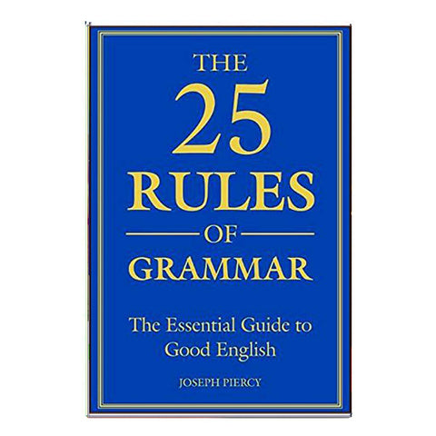 The 25 Rules Of Grammer (English)