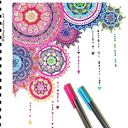 Triplus Fineliner Tip Pen in Staedtler Box - Pack of 10 (Multicolor)