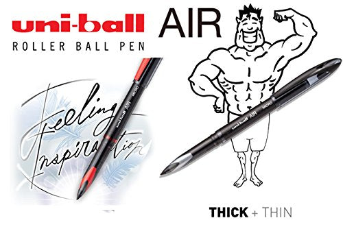 Uniball Air Micro 188M (Set Of 4 Blue Pens)