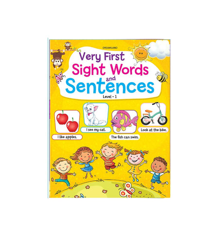Very First Sight Words Sentences Level 1 (English)