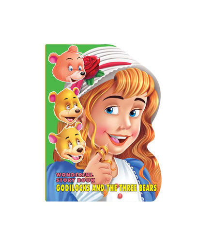 Wonderful Story Board book- Goldilocks and the three Bears (English)