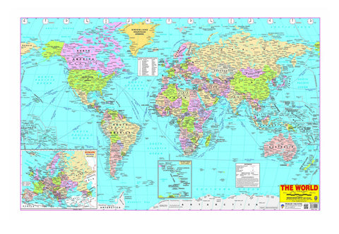 World Map (Early Learning Chart)
