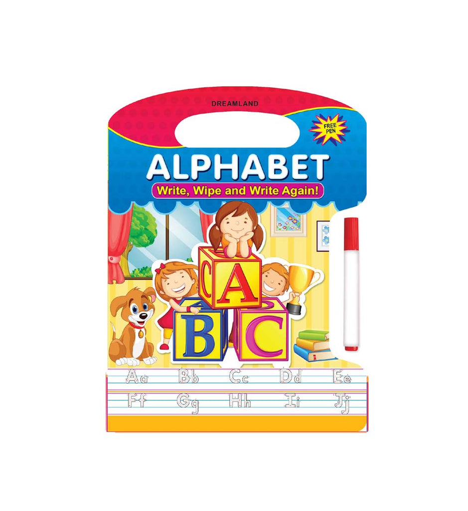 Write and Wipe Book - Alphabets (English)