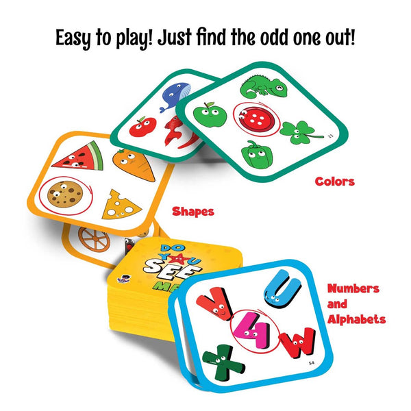 Thick Flash Cards for Toddlers | Shapes, Colors, Numbers & Alphabets (Ages 1-5 yr)