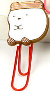 Cute Summiko Gurashi Paper Clip Bookmark - Chirukaanuka