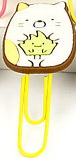 Cute Summiko Gurashi Paper Clip Bookmark - Chirukaanuka