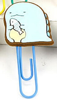 Cute Summiko Gurashi Paper Clip Bookmark - Chirukaanuka