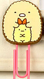 Cute Summiko Gurashi Paper Clip Bookmark - Chirukaanuka