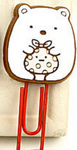 Cute Summiko Gurashi Paper Clip Bookmark - Chirukaanuka