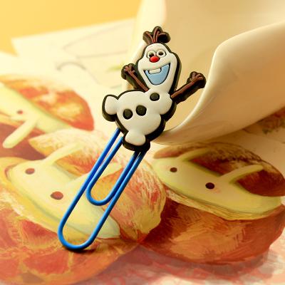 Cute Cartoon Characters Paper Clip Bookmark - Chirukaanuka