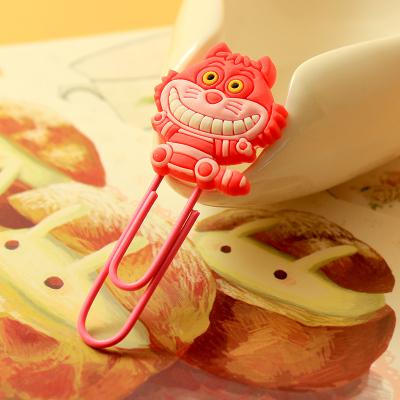 Cute Cartoon Characters Paper Clip Bookmark - Chirukaanuka