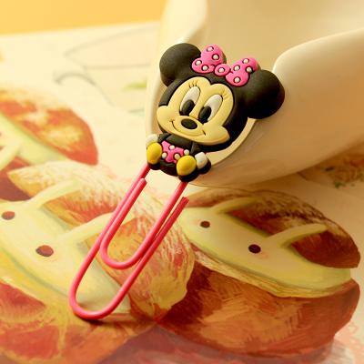 Cute Cartoon Characters Paper Clip Bookmark - Chirukaanuka