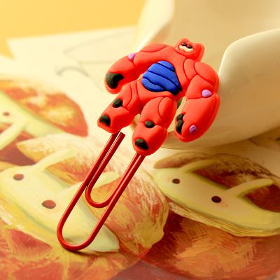 Cute Cartoon Characters Paper Clip Bookmark - Chirukaanuka
