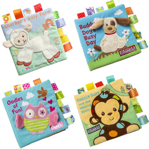 Baby early education book cloth book puzzle book three-dimensional cloth book - Chirukaanuka