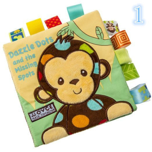 Baby early education book cloth book puzzle book three-dimensional cloth book - Chirukaanuka