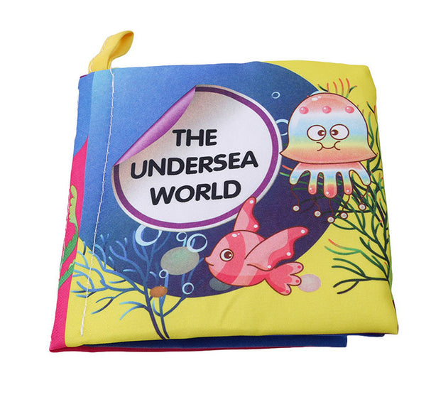 Baby Early Childhood Book Cloth Book Puzzle Tear Bad Early Learning Palm Book - Chirukaanuka