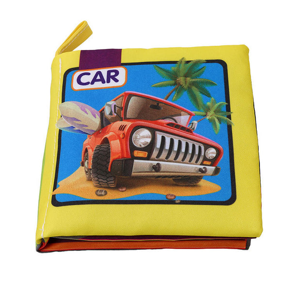 Baby Early Childhood Book Cloth Book Puzzle Tear Bad Early Learning Palm Book - Chirukaanuka