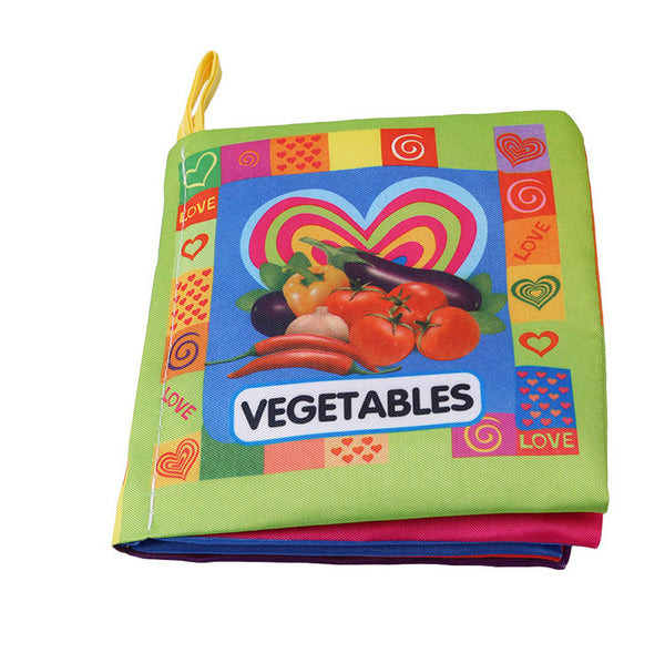 Baby Early Childhood Book Cloth Book Puzzle Tear Bad Early Learning Palm Book - Chirukaanuka