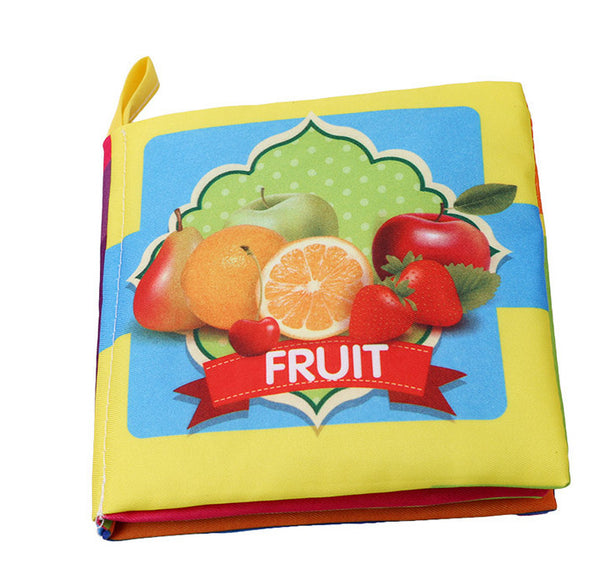 Baby Early Childhood Book Cloth Book Puzzle Tear Bad Early Learning Palm Book - Chirukaanuka