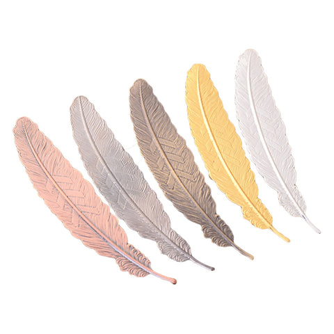 Creative Feather Shape Bookmark - Chirukaanuka